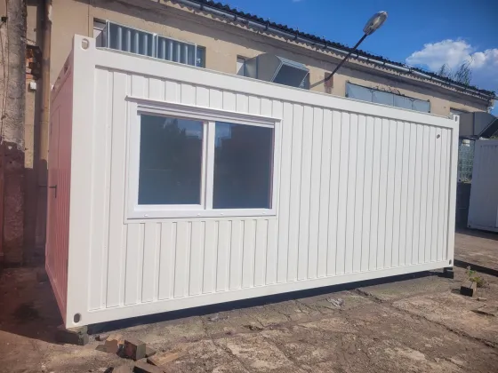 Stavební buňka AB6 s WC kabinou