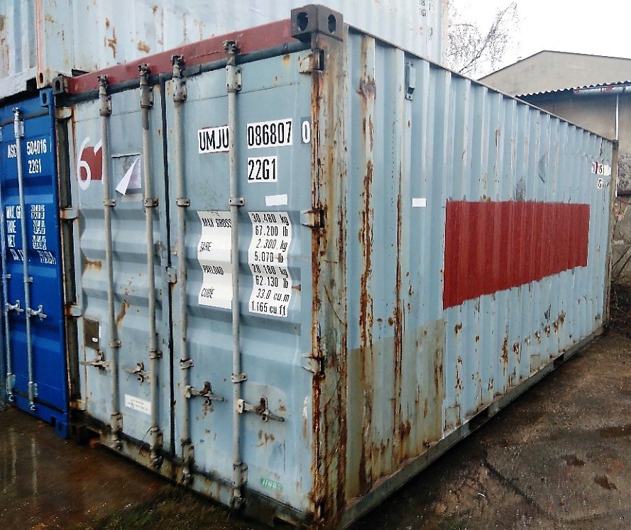 Použitý 20´ skladový kontejner č.1312 - SKLADEM