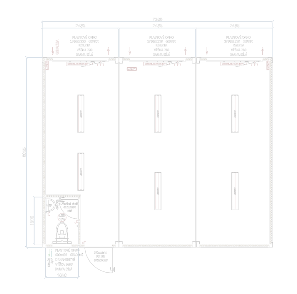 Trojitá buňka - TB /WC