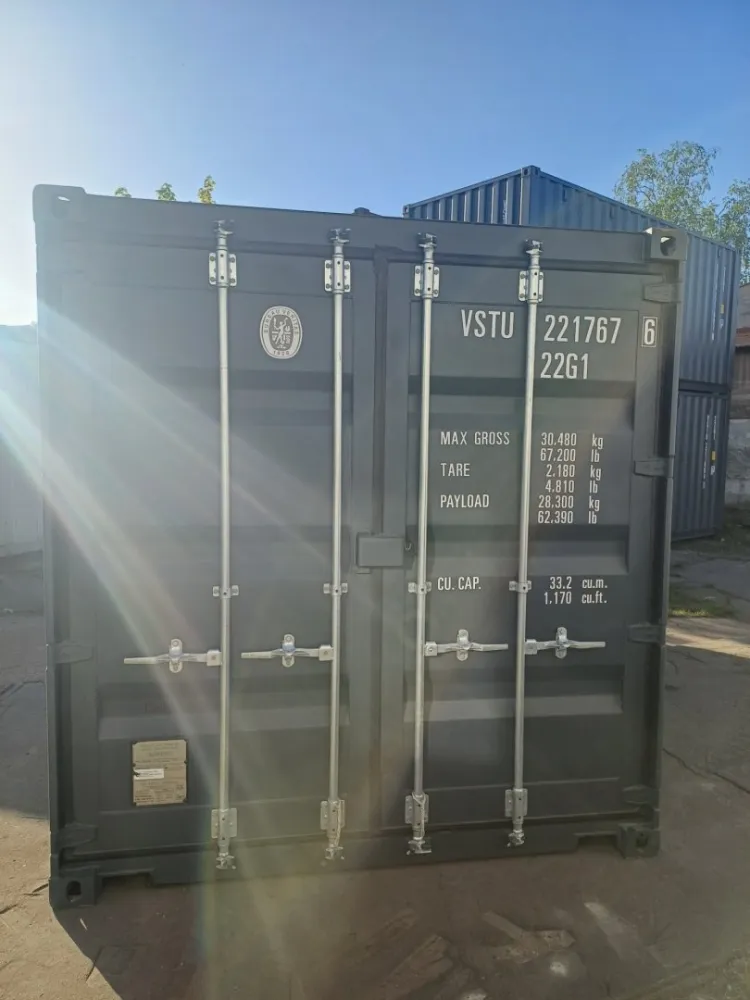 Lodní kontejner 20´ č. 1589 po první cestě, RAL 7016 - REZERVACE 