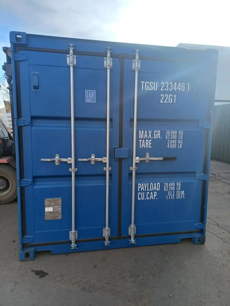 Lodní kontejner 20´ zánovní č. 1968, RAL 5010