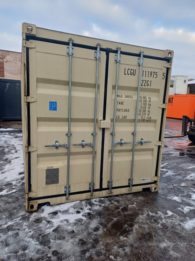 Lodní kontejner 20´ zánovní č. 2011, RAL 1015
