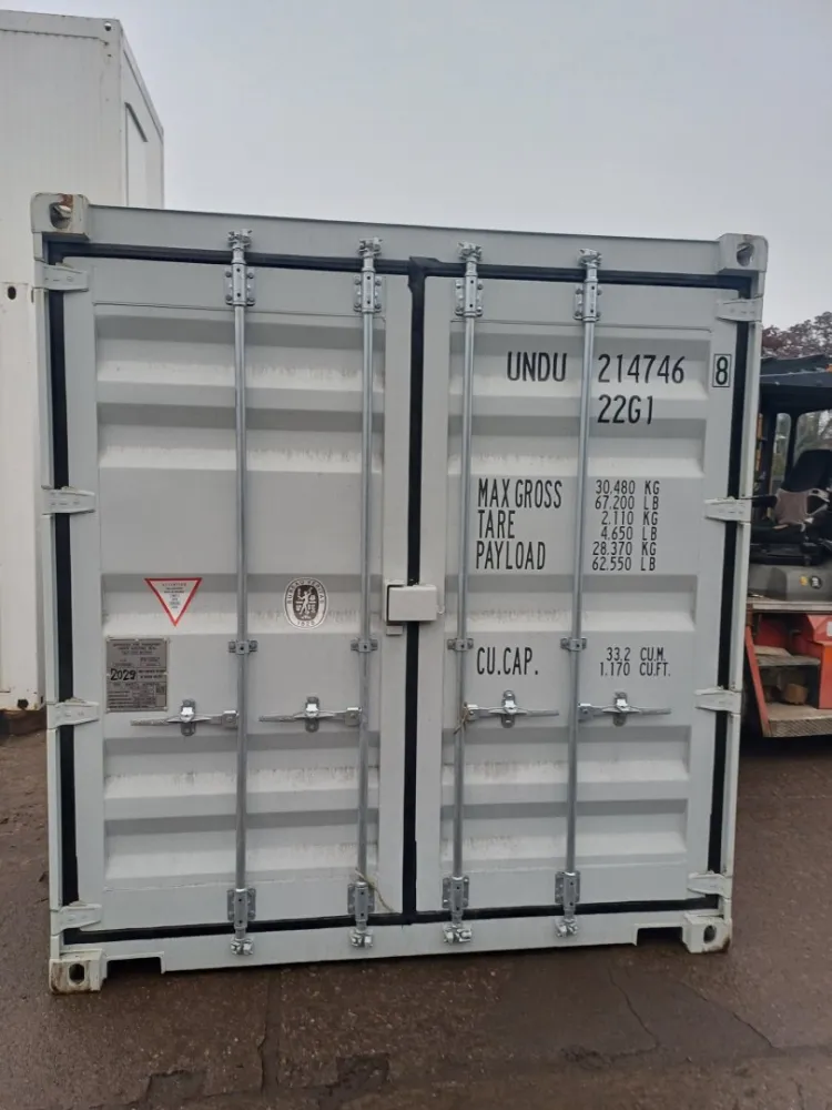 Lodní kontejner 20´ po první cestě č. 2029, RAL 7035