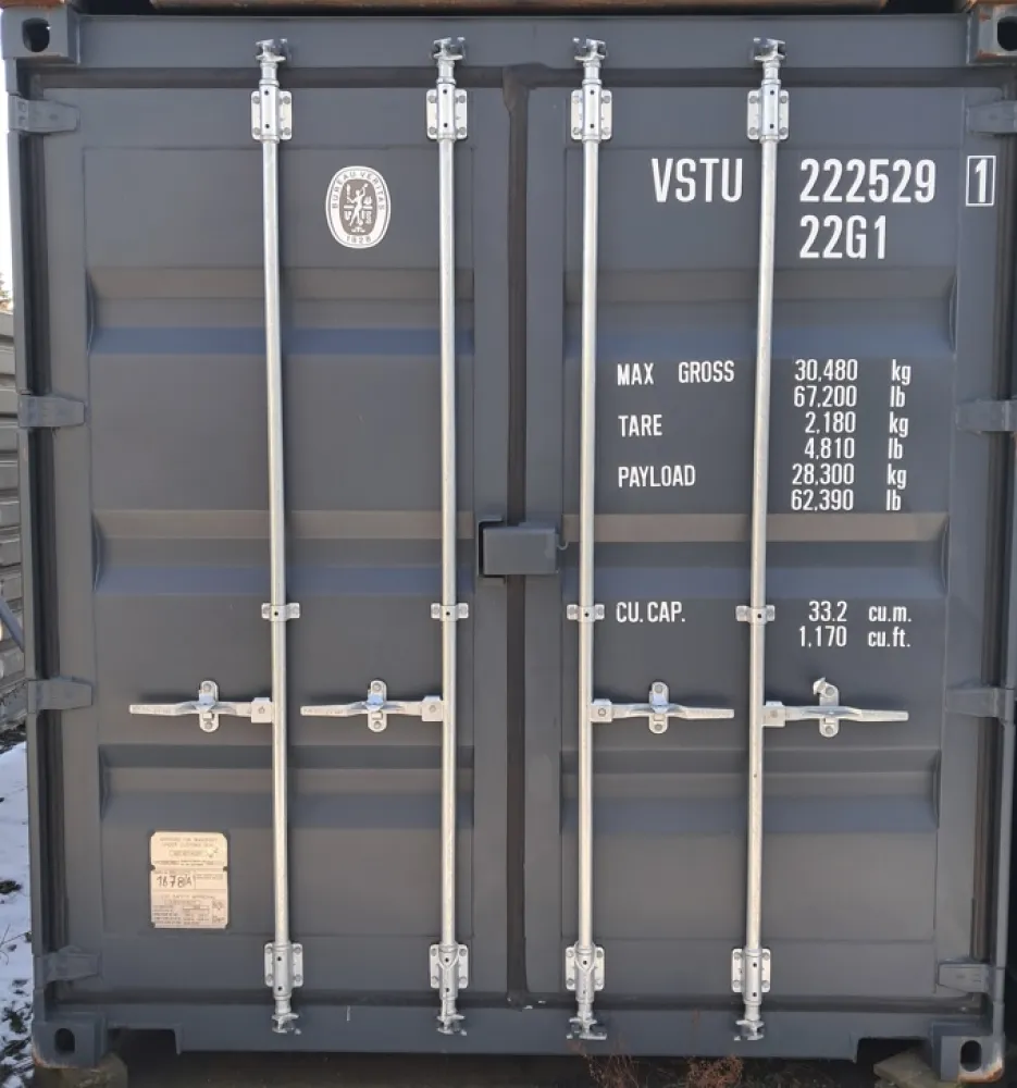 Lodní kontejner 20´ po první cestě č. 1678/A, RAL 7016