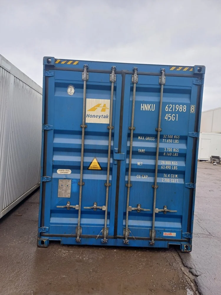 Lodní kontejner 40' HC zánovní, č. 2077