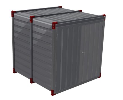 SKLÁDACÍ skladový kontejner/RED